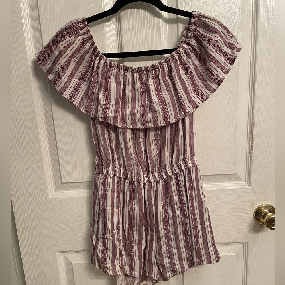 Off the shoulder Romper